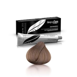Coloração Permanente 7.1 Louro Natural Acinzentado Acquaflora 60g