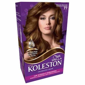 Tintura Koleston 77 Marrom Dourado