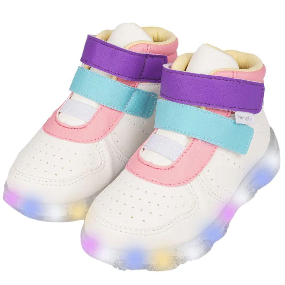 Tênis Menina Led Pampili Liz Luz 682.016