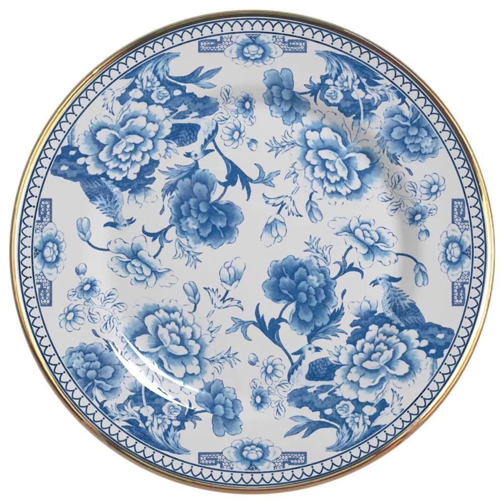 Conjunto de 6 Pratos Rasos - Chinese Blue
