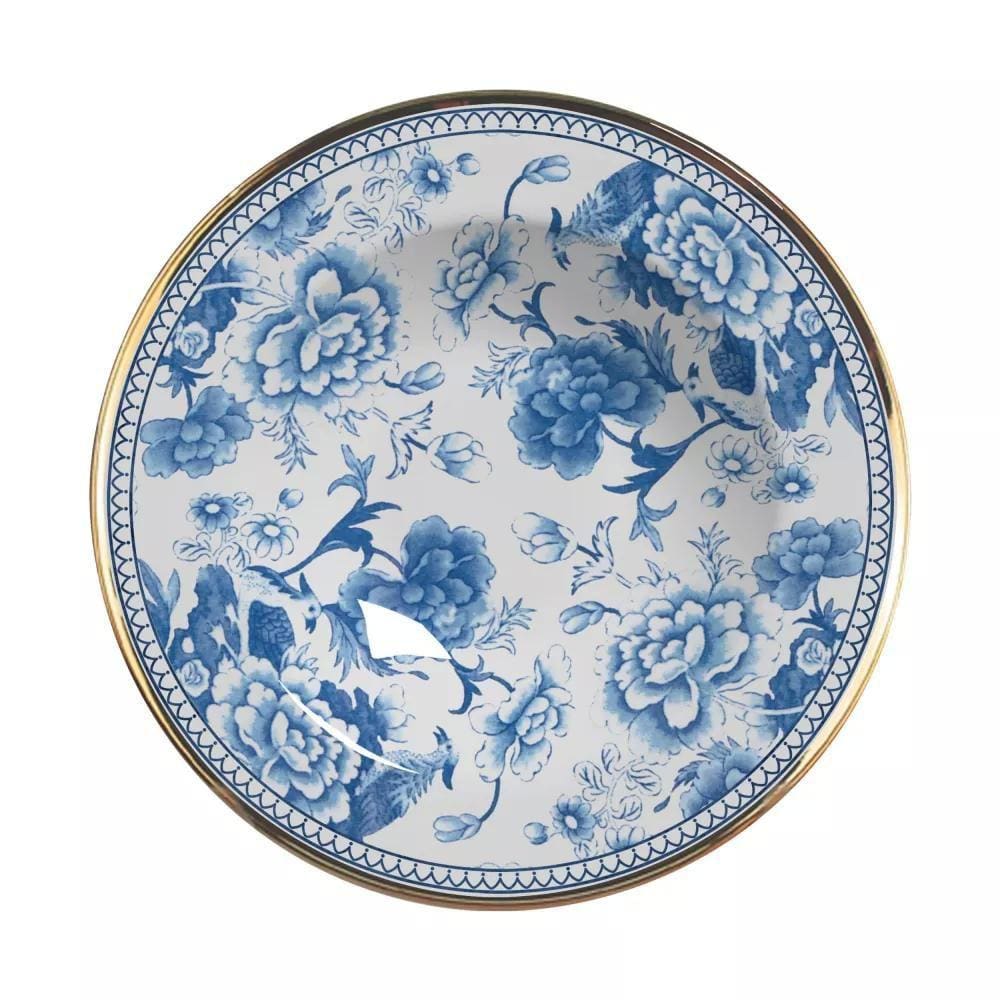 Conjunto de 6 Pratos Fundos - Chinese Blue