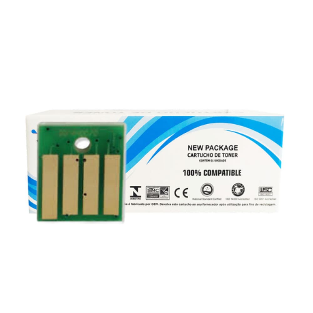 Chip para Lexmark [24F0009] MX317 MX417 MX517 MX617 2.500 Páginas - Cartucho & Cia