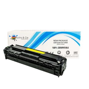 TONER COMPATÍVEL COM HP CF412A M452DW M452DN M477FDW M477FNW M477FDN Yellow 2.300 Páginas - Cartucho & Cia