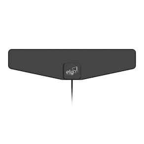 Antena Digital Interna com Cabo de 2,5M 4K Hdtv Preto Elg