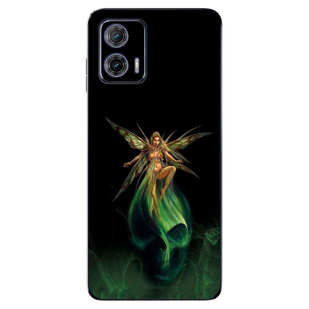 Capa Adesivo Skin063 Verso Para Motorola Moto G73 2023