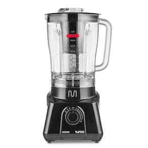 Liquidificador Turbo 2,6L 8 Velocidades 1000W 220V Preto Multi - LQ1002