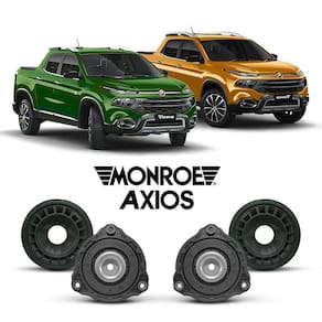 2 Coxim Suporte + Rolamento Dianteiro Fiat Toro 2016 A 2020