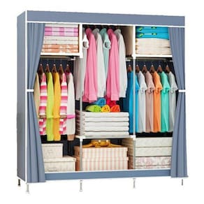 Armário Organizador Guarda Roupa Arara De Roupas Toalhas Cab