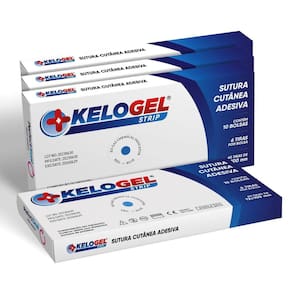 Tira Sutura Kelogel Strip 12Mmx100Mm Ponto Falso 240 Tiras