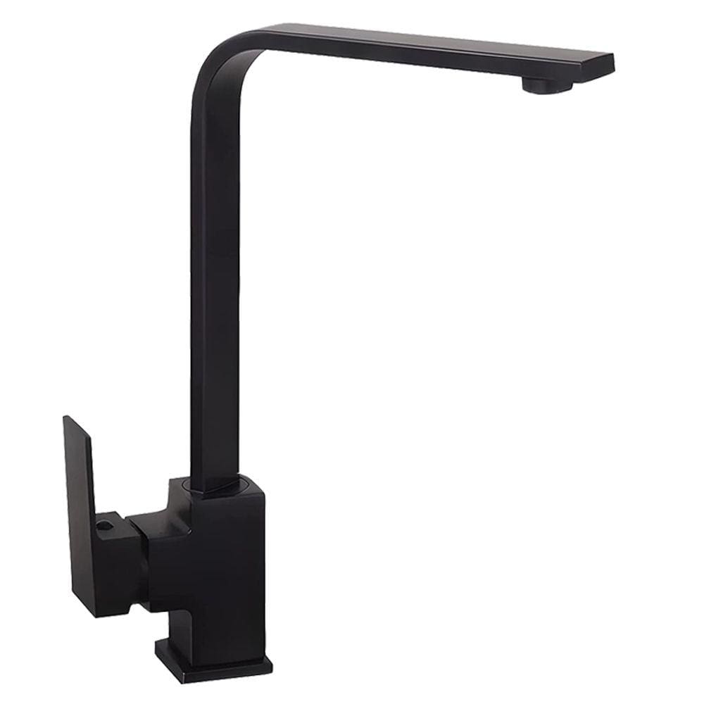 Torneira Slim Quadrado com Misturador de Temperaturas Monocomando Para Cozinha Banheiro Churrasqueira Acabamento Mate