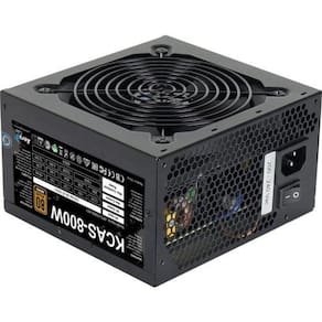 Fonte Gamer Atx Kcas 800W 80 Plus Bronze Apfc Aerocool