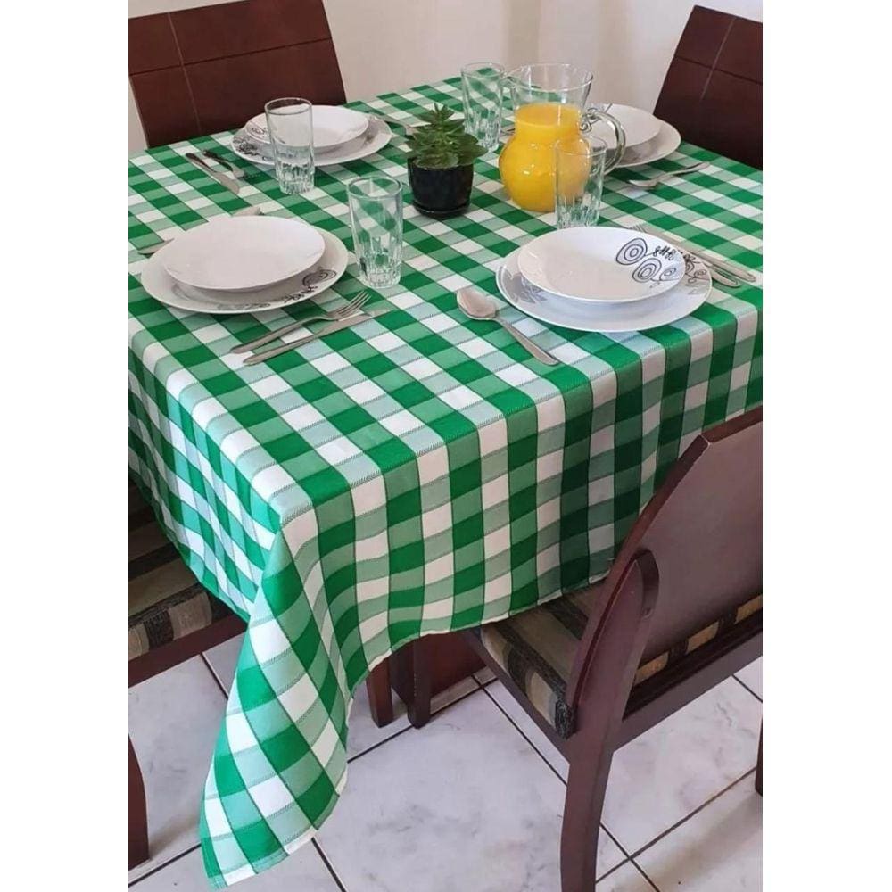 Toalha De Mesa Xadrez Italiana10 Lugares Restaurante Cantina