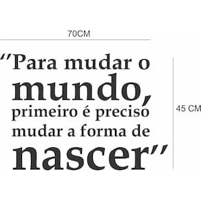 Adesivo Decorativo Frases Parto Humanizado Para Mudar