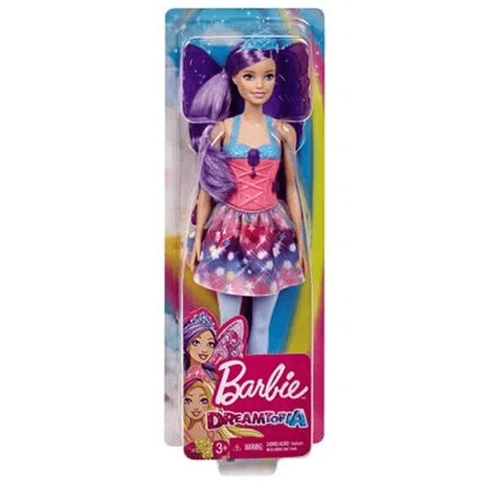 Barbie Boneca Cabelo Roxo - Profissões Cabeleireira - Mattel