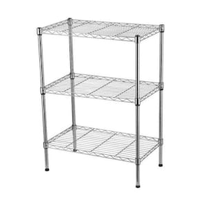Estante Aço 3 Prateleiras Aramada 90 Cm C 3 Forros