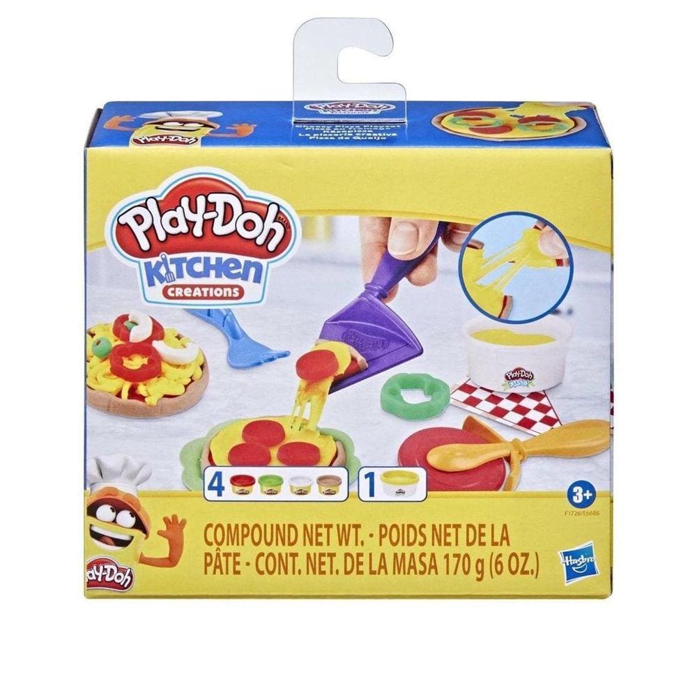 Massinha Play Doh Kitchen Creations Pizza De Queijo