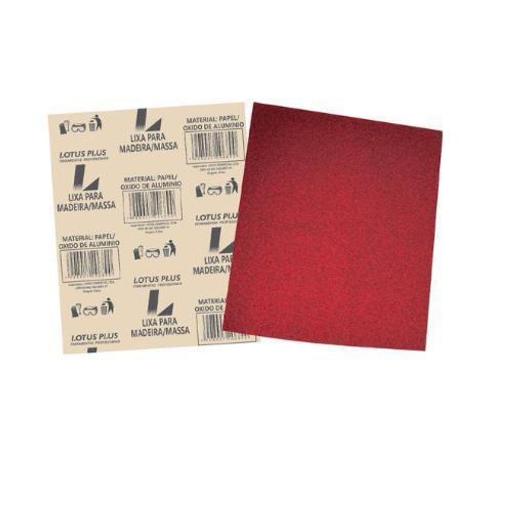 Folha Lixa P/Madeira 23X28 P60 C/50