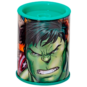 Apontador com reservatório de metal Molin Avengers Hulk