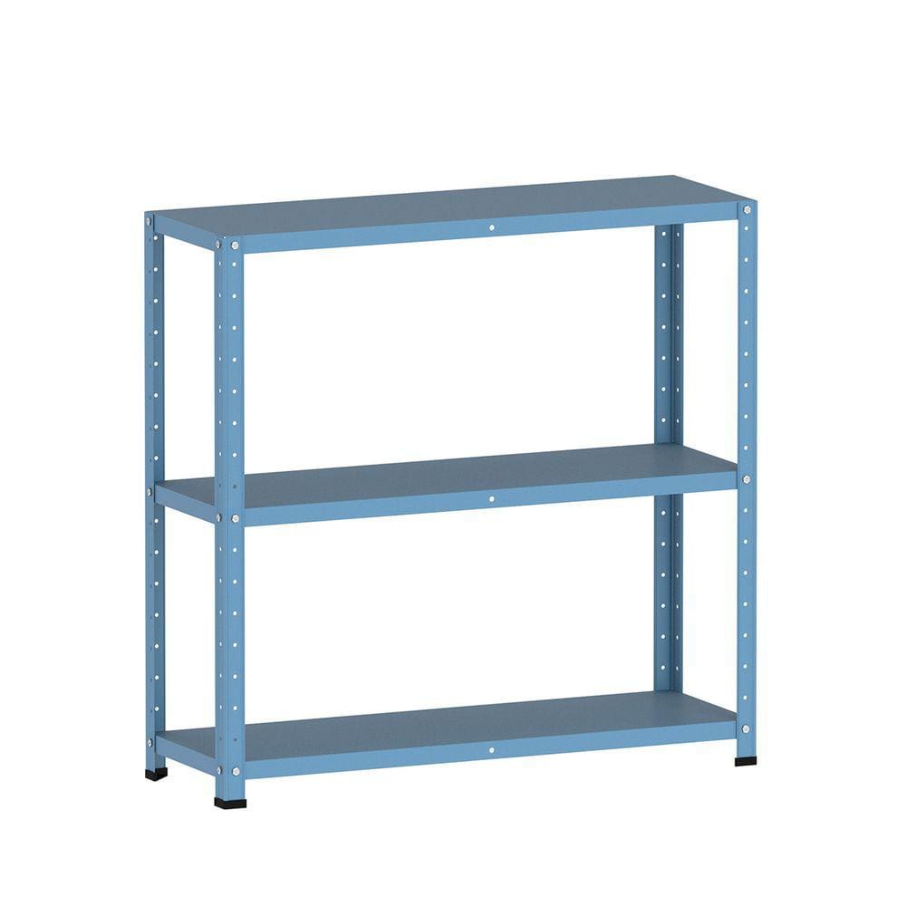 Estante De Aço 90X92x30 3 Prat. Pandin - Azul Dalí