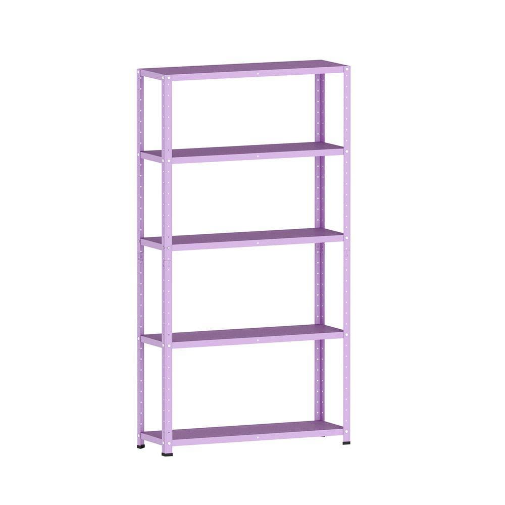 Estante De Aço 175X92x30 5 Prat. C/ Reforço Pandin - Lilás