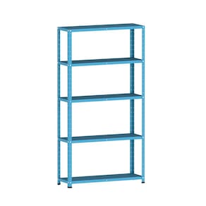 Estante De Aço 175X92x30 5 Prat. C/ Reforço Pandin - Azul Dalí
