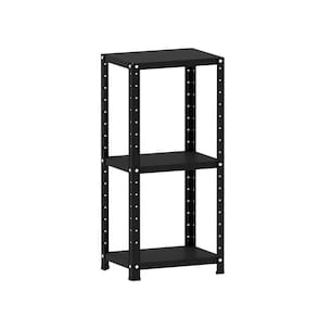 Estante De Aço 90X40x30 3 Prat. Pandin - Preto