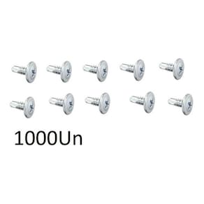 Parafuso Capetinha Para Forros E Calhas 15X1/2`` 1000Un