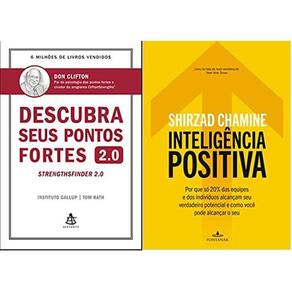 Kit 2 Livros Descubra Seus Pontos Fortes 2.0 + Inteligencia