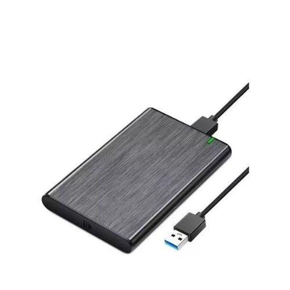 Hd Externo 500Gb Tronos Usb 3.0 2.5 Preto Box
