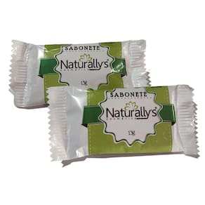 Mini Sabonete Hotel Naturallys 13G - Cx 500 Und