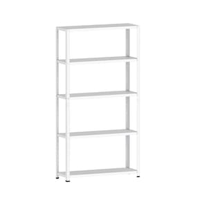 Estante De Aço 175X92x30 5 Prat. C/ Reforço Pandin - Branco