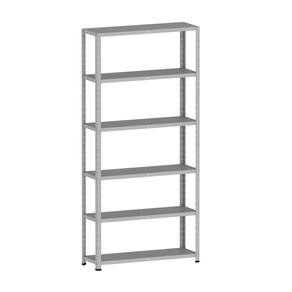 Estante De Aço 175X92x30 6 Prat. Pandin - Cinza