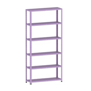 Estante De Aço 175X92x30 6 Prat. C/ Reforço Pandin - Lilás