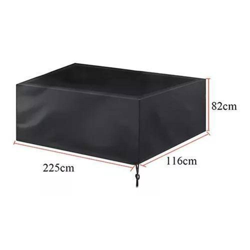 Capa Para Mesa De Sinuca E Bilhar 225X116X82Cm