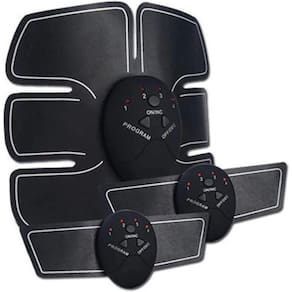 Cinta Abdominal Eletrica Muscular 6 Pack Ems Tonificador Ems 3 Em 1