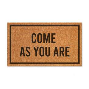 Capacho: Come As You Are - Fibra Natural De Coco - 70X40