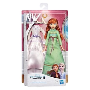 Boneca Frozen 2 - Anna E Acessórios Irmãs Com Estilo Hasbro