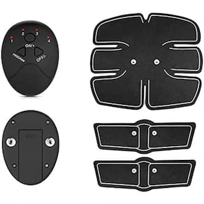 Ems Estimulador Tonificador Muscular Body Shape Fit Set Abs Six Pad 3 Em 1