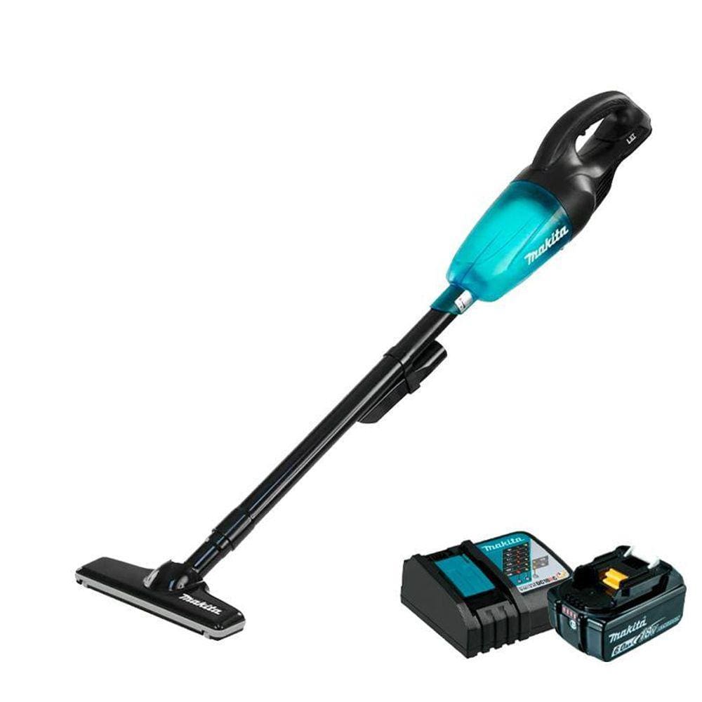 Kit Aspirador A Bateria Makita 18V Dcl180Zb + 1 Bateria 18V