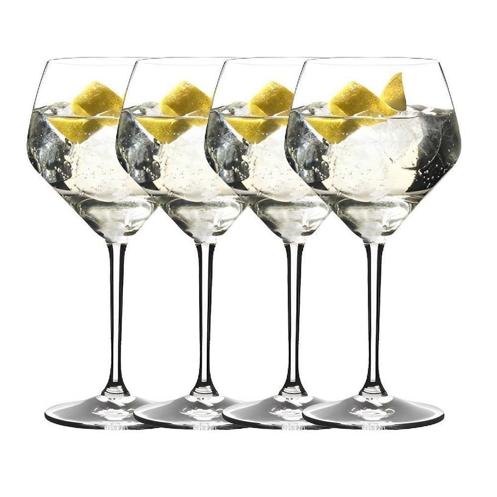 Kit 4 Taças Riedel Bar Gin Drinks Melhor Cristal Do Mundo
