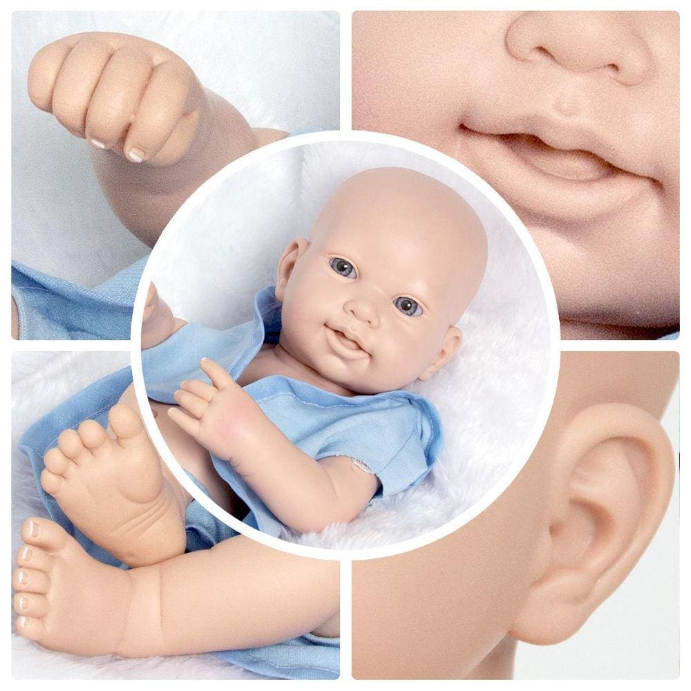 Boneco Reborn Menino Corpo de Silicone - Reborn Bebe