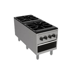 Fogão Industrial Venâncio 18" 2 Queimadores a Gás Natural Linha Prime 25282