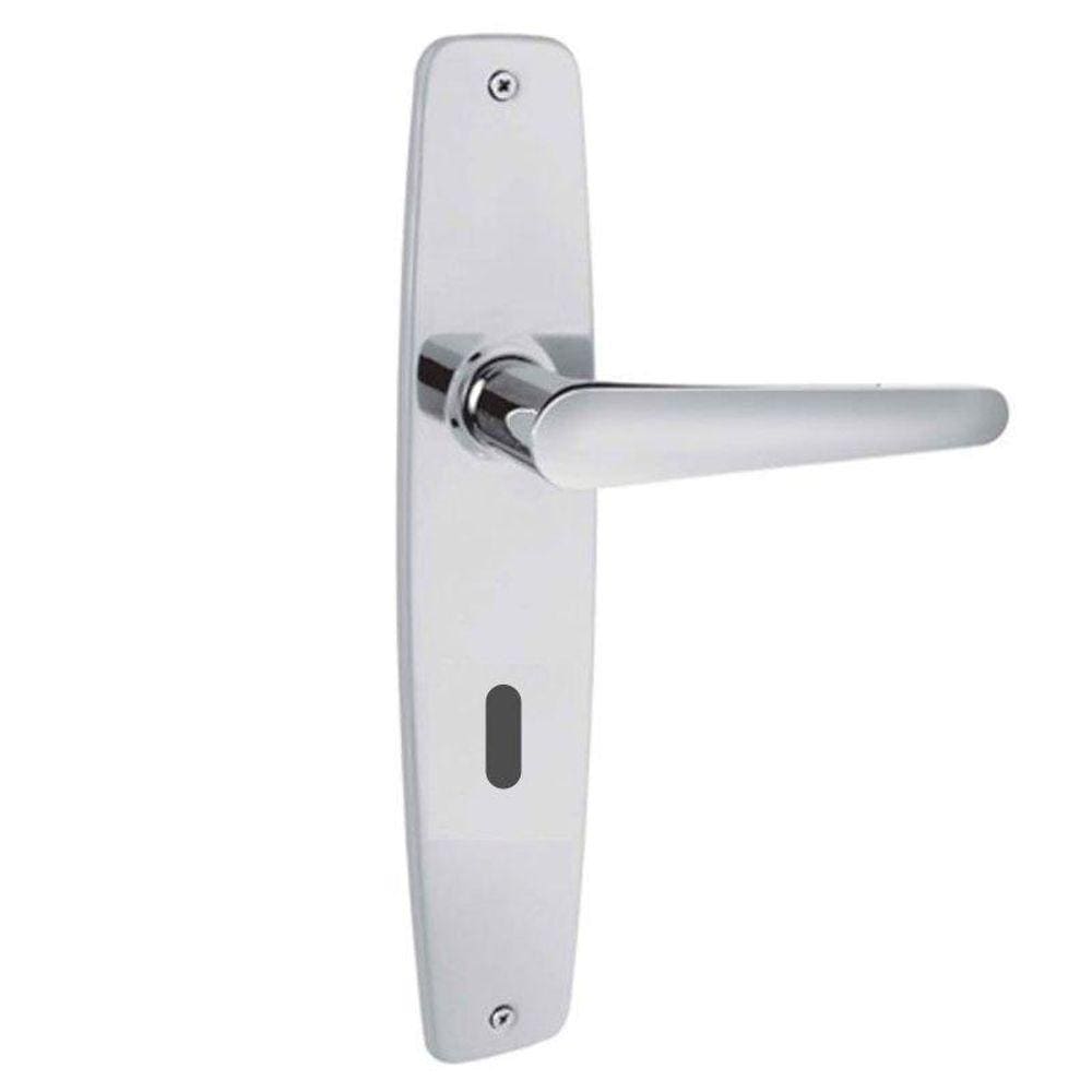 Fechadura Interna Vouga Para Porta 55Mm Espelho Cromado