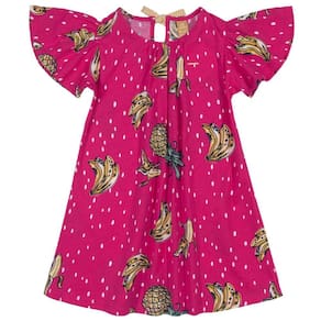 Vestido Infantil Bananas Pink Up Baby