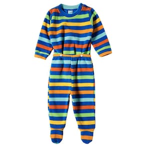 Pijama Longo Bebê em Soft Listrado Royal Tip Top