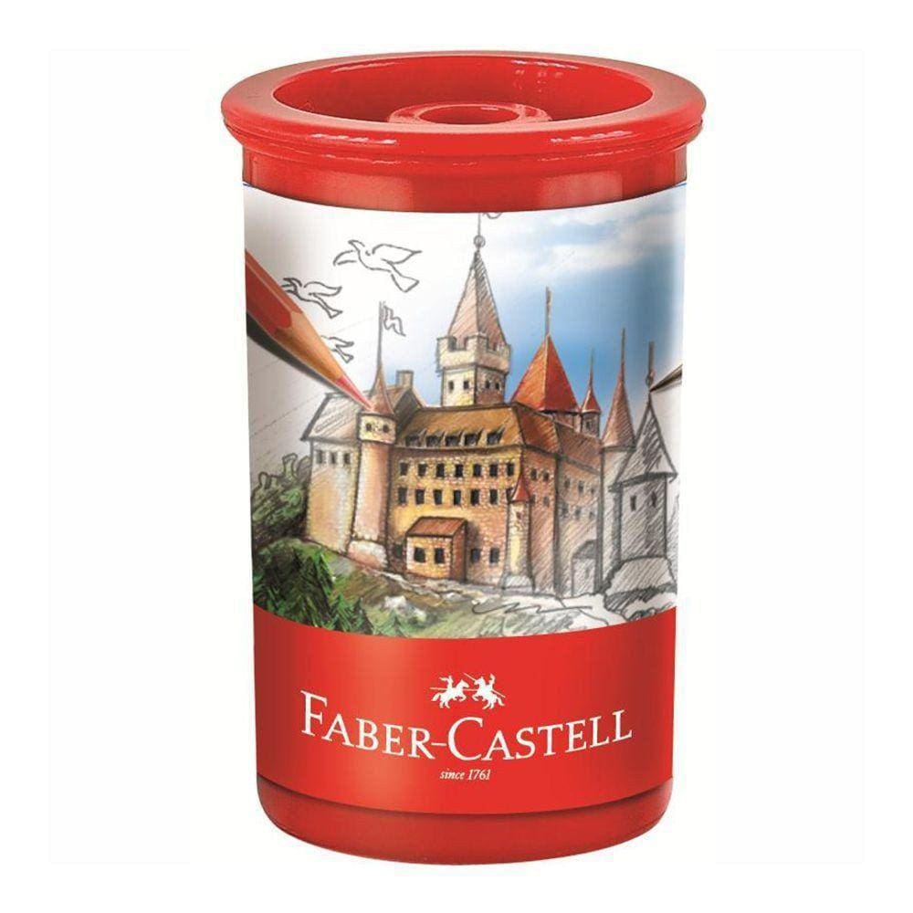 Apontador Tubo com Depósito Castelo FABER-CASTELL