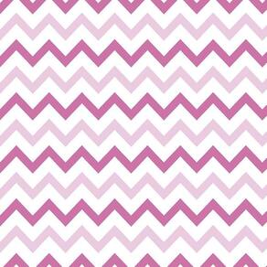 Kit 5 Rolos Papel De Parede Adesivo Chevron Rosa Branco 3,0M