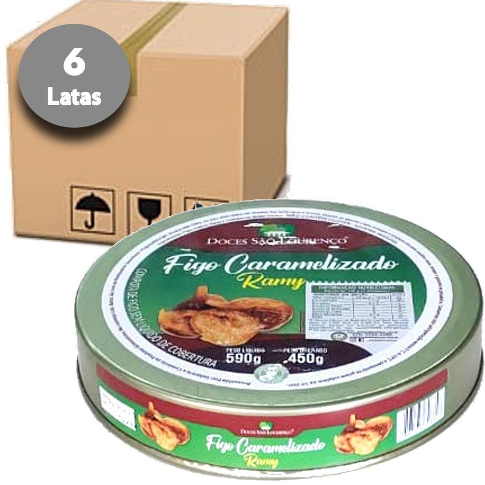 Figo Caramelizado Ramy São Lourenço 590G 6 Latas