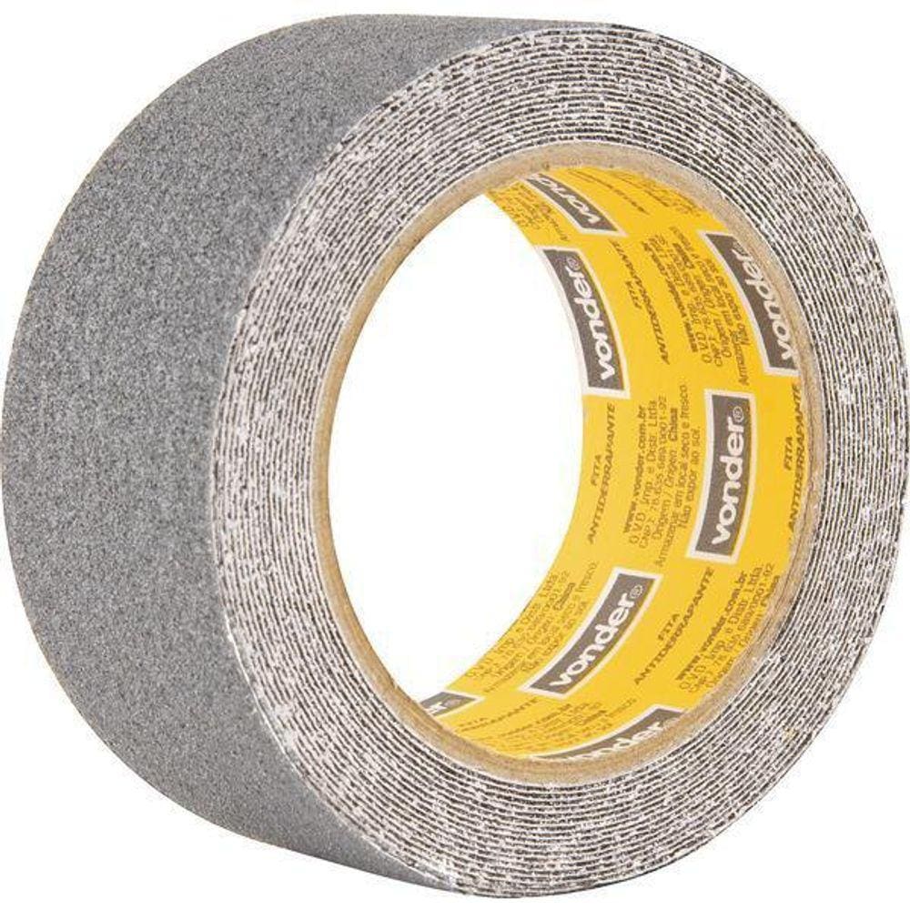 Fita Antiderrapante 50Mmx 5M Cinza Vonder