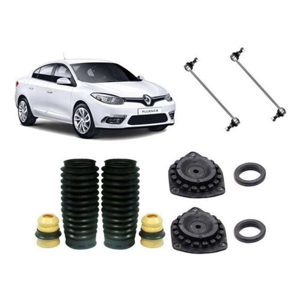 Par Kit Do Amortecedor Dianteiro Bieleta Fluence 2011 A 2018